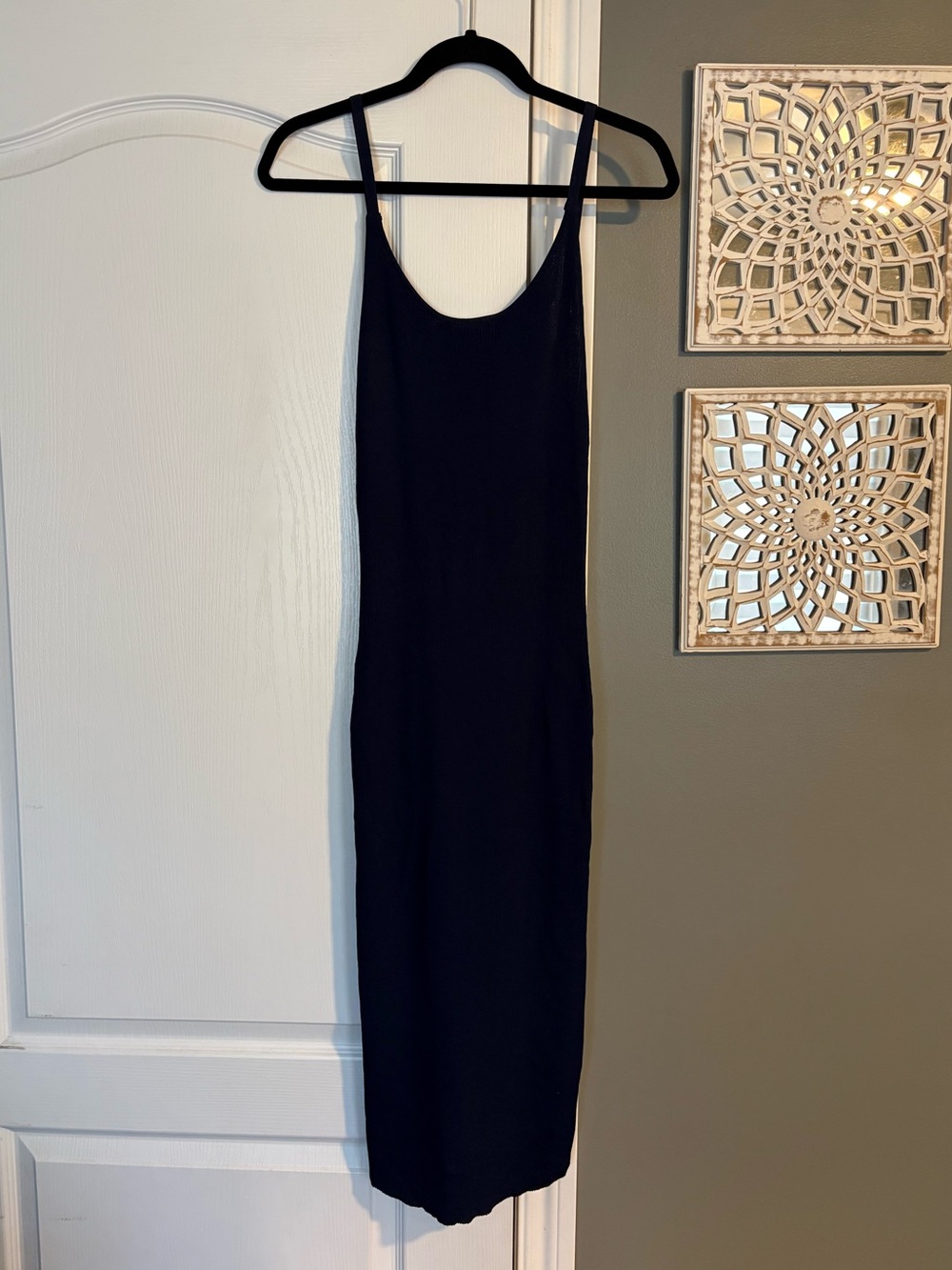 Aritzia | Wilfred Ribbed Dress with low back